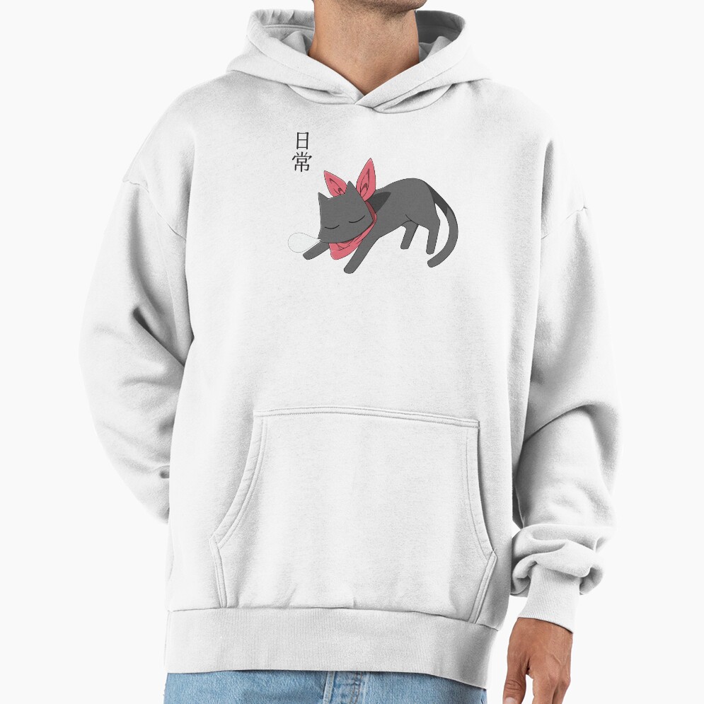 Nichijou Sleeping Sakomoto Hoodie