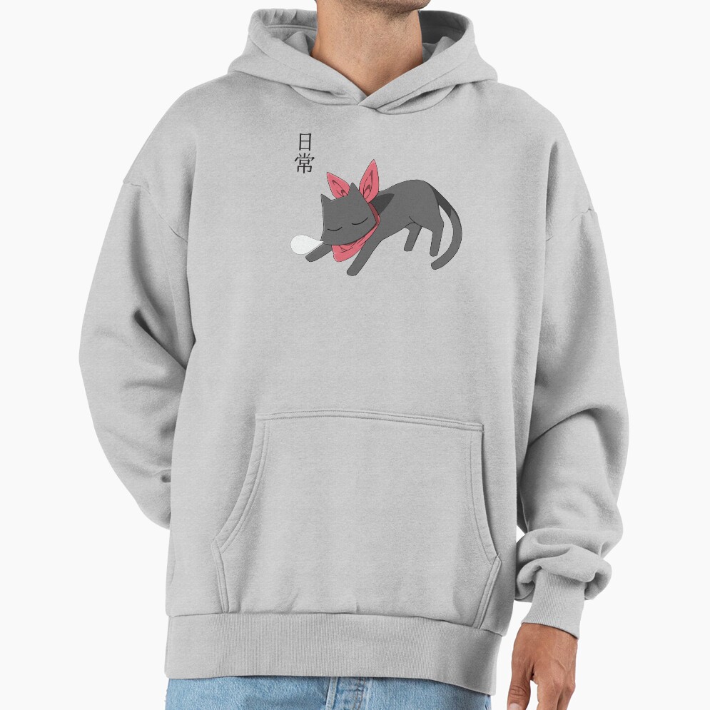 Nichijou Sleeping Sakomoto Hoodie - Image 4