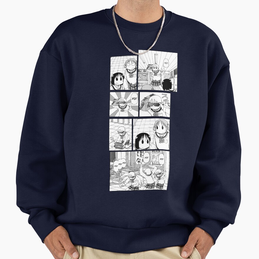 Nichijou Yuuko Yo Yo Yo Sweatshirt - Image 5