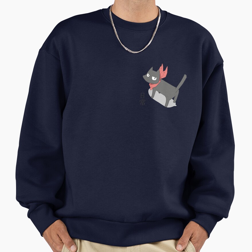 Comical Nichijou Sakomoto Sweatshirt - Image 5