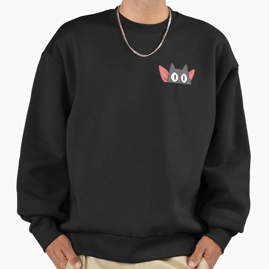 Nichijou Sakamoto Cat Peeker Sweatshirt - Image 3