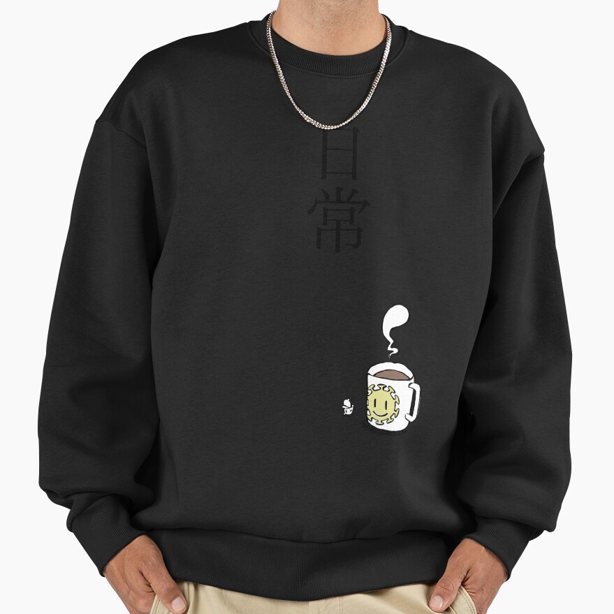 Nichijou Title Updated Sweatshirt - Image 2