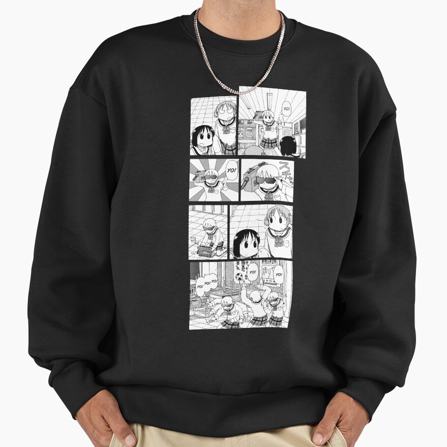 Nichijou Yuuko Yo Yo Yo Sweatshirt - Image 2