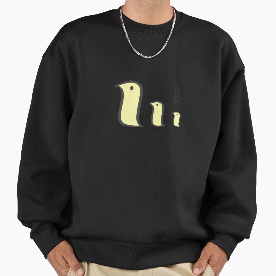 Nichijou Three Little Birds Sweatshirt - Image 3