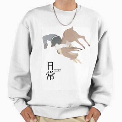 Nichijou Deer German Supplex Sweatshirt