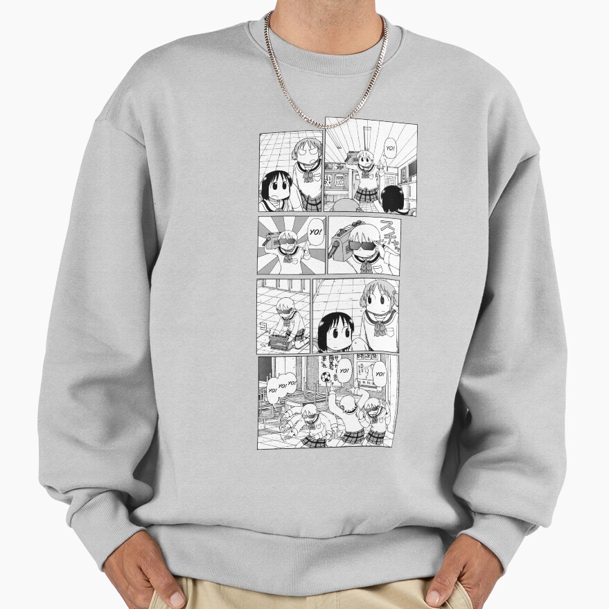 Nichijou Yuuko Yo Yo Yo Sweatshirt - Image 4