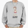 ssrcooversized sweatshirtmens 01heather greyfrontsquare productx1000 6 - Nichijou Merch