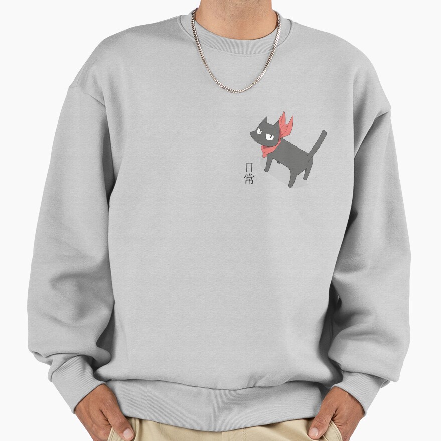 Comical Nichijou Sakomoto Sweatshirt - Image 4