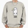 ssrcooversized sweatshirtmens 01oatmeal heatherfrontsquare productx1000 17 - Nichijou Merch