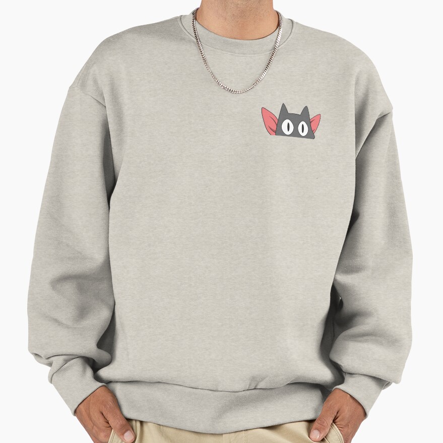 Nichijou Sakamoto Cat Peeker Sweatshirt - Image 4