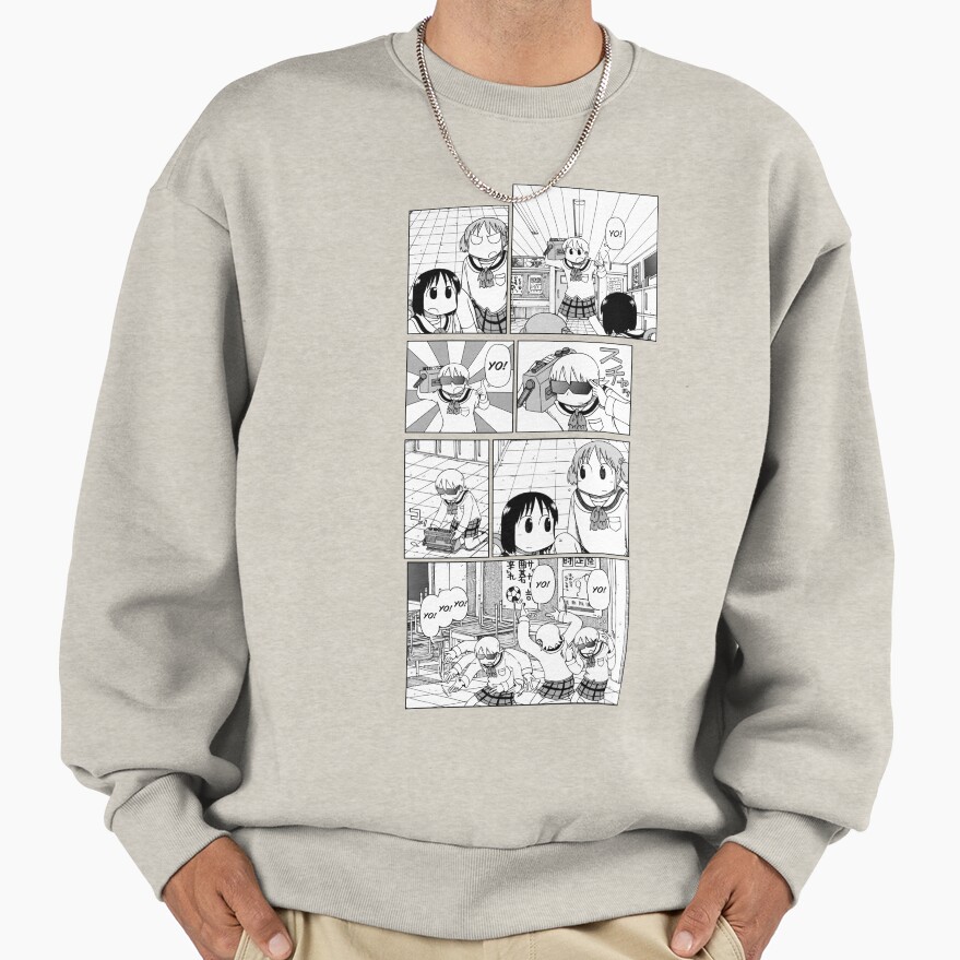 Nichijou Yuuko Yo Yo Yo Sweatshirt - Image 3