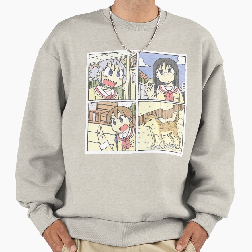 Nichijou Classic Day Sweatshirt - Image 3