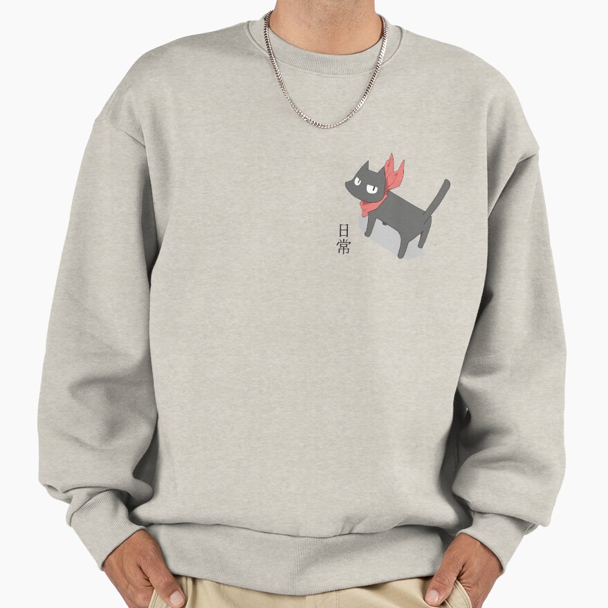Comical Nichijou Sakomoto Sweatshirt - Image 3