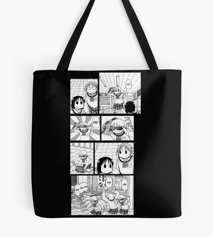 Nichijou Yuuko Yo Yo Yo Tote Bag