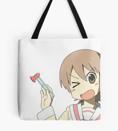 Nichijou Yuuko Caught The Sausage Tote Bag