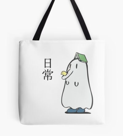 Nichijou Book Ghost Tote Bag