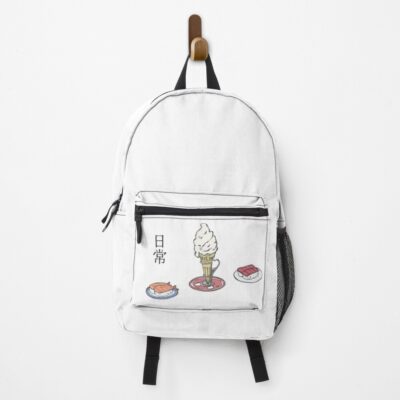 Nichijou Ice Cream And Sushi Backpack