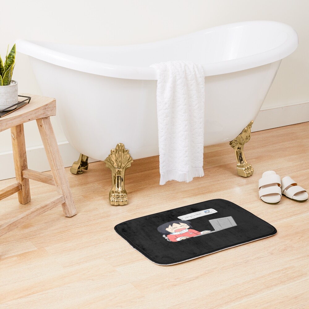 Nichijou Nano Shinonome Crying Bath Mat - Image 2