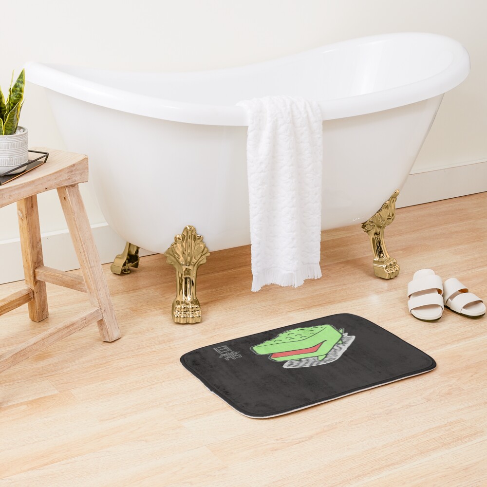 Nichijou Iconic Crocodile Bath Mat - Image 2