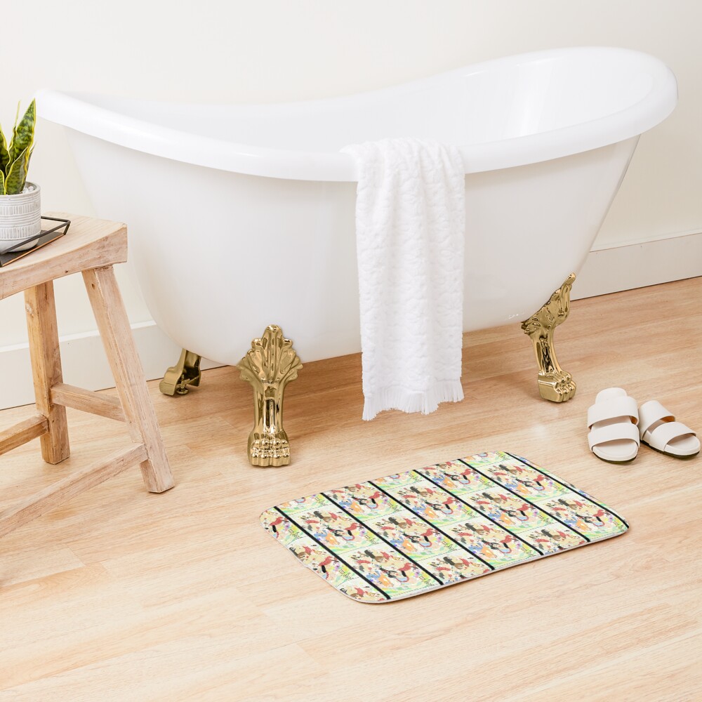 Nichijou Funny Scene Bath Mat - Image 2