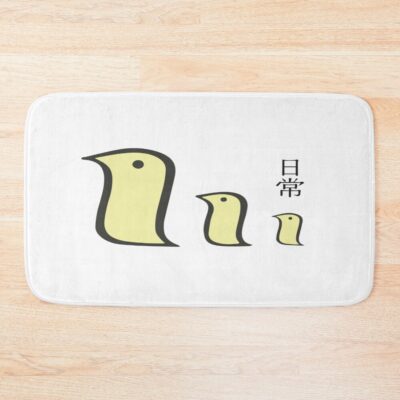 Nichijou Three Little Birds Bath Mat