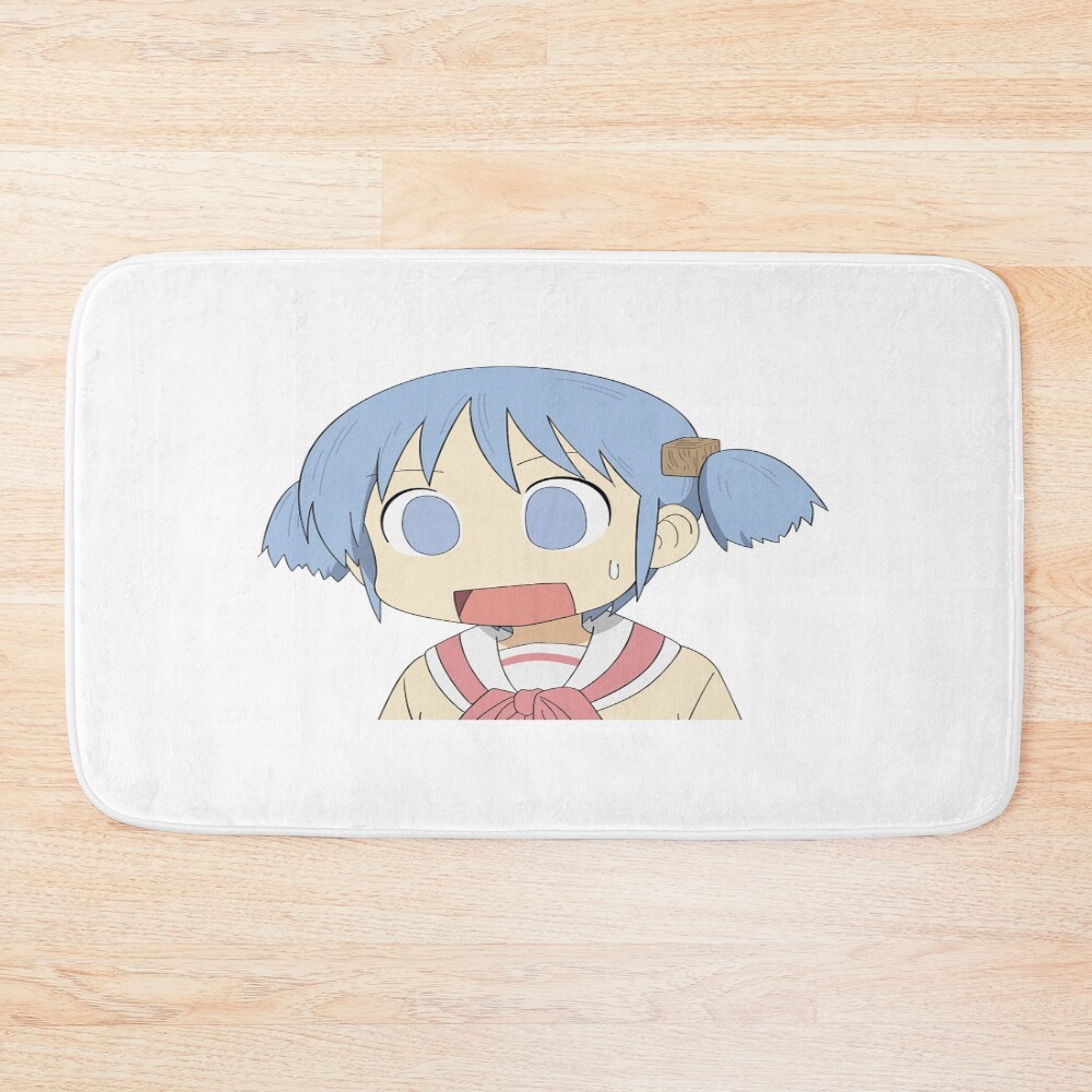 Cute Nichijou Mio Naganohara Bath Mat
