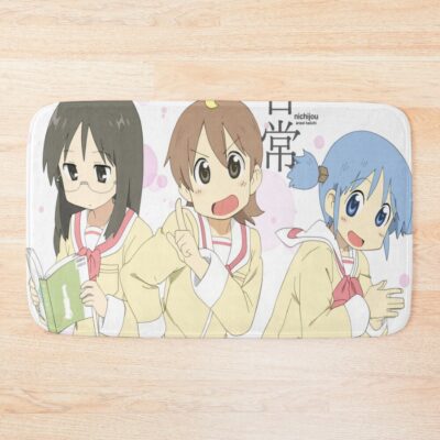 Nichijou Mai Minakami Yuuko And Mio Bath Mat