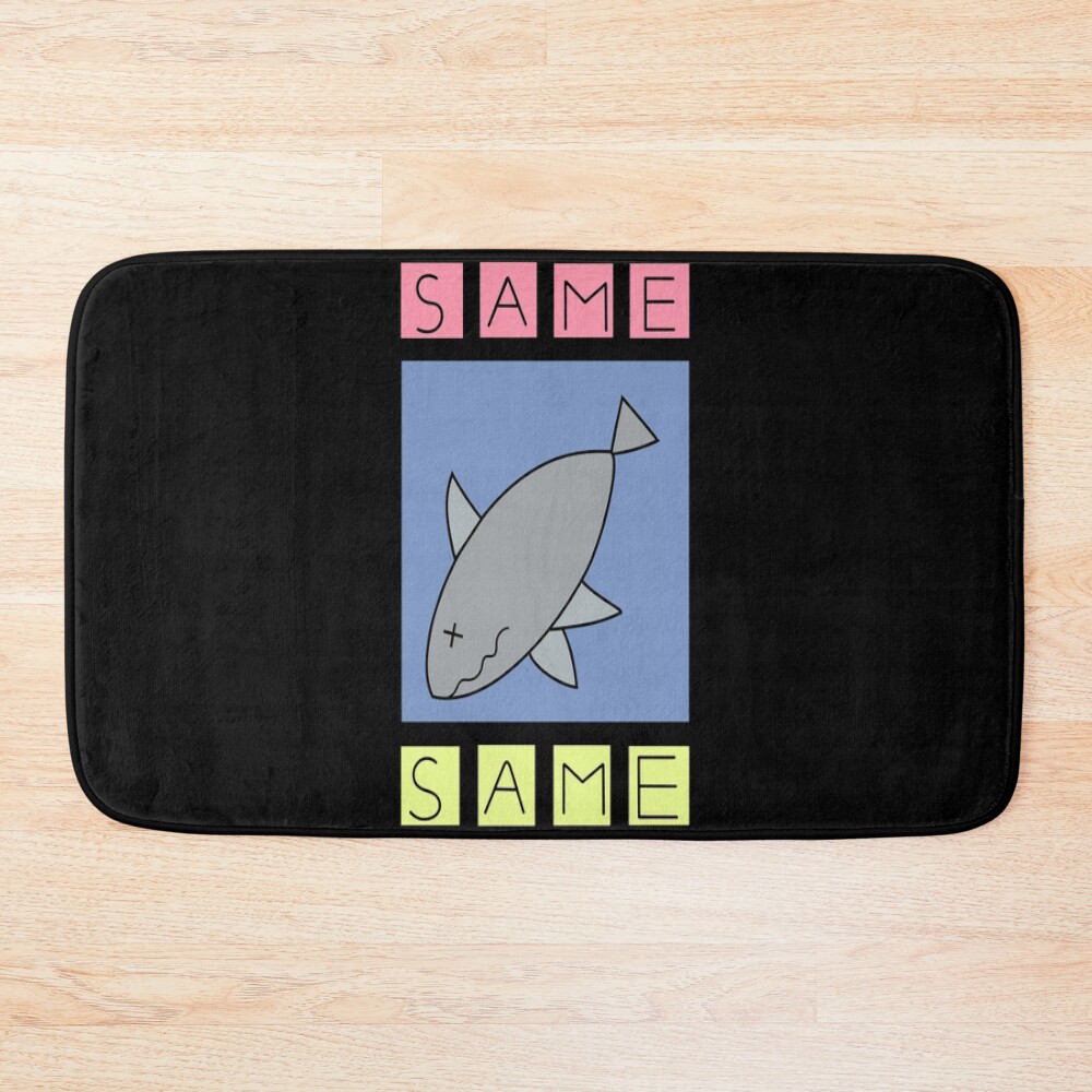 Nichijou Same Shark Bath Mat