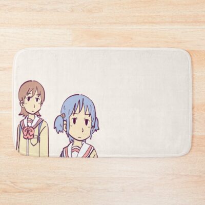 I Draw Yuuko And Mio Meme Face Bath Mat