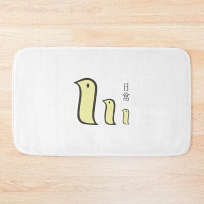 Nichijou Three Little Birds Bath Mat