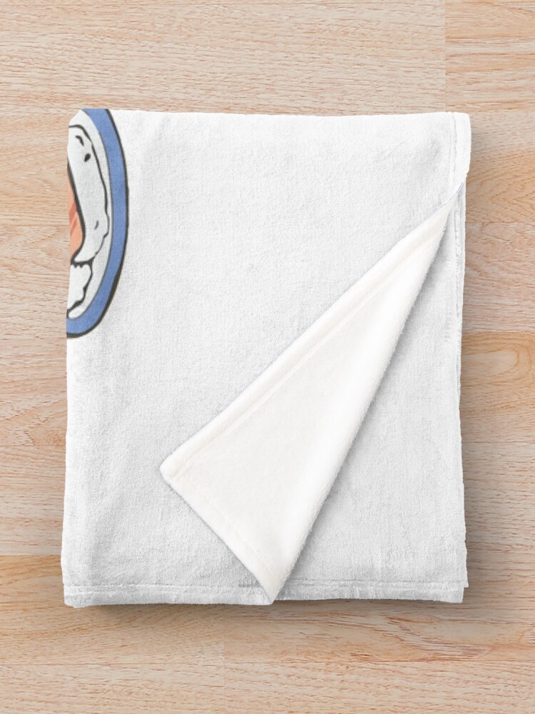 Nichijou Ice Cream And Sushi Throw Blanket - Image 2