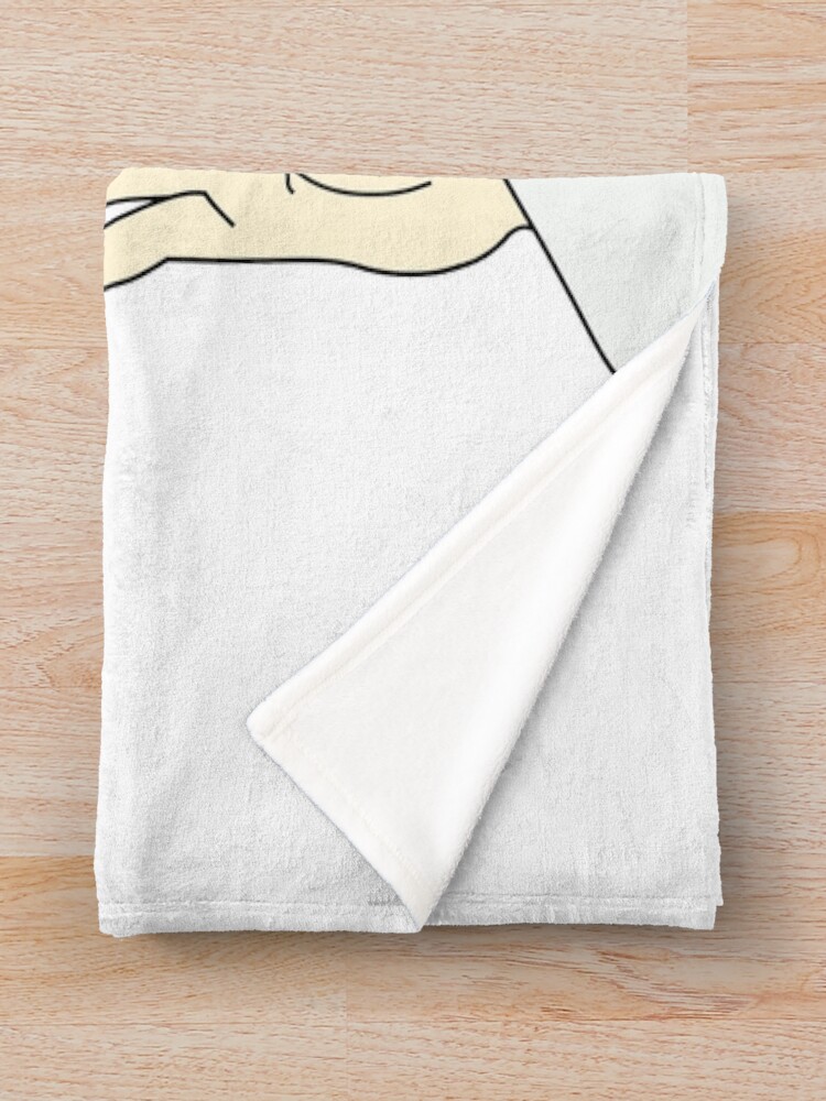 Nichijou Yuuko Caught The Sausage Throw Blanket - Image 2