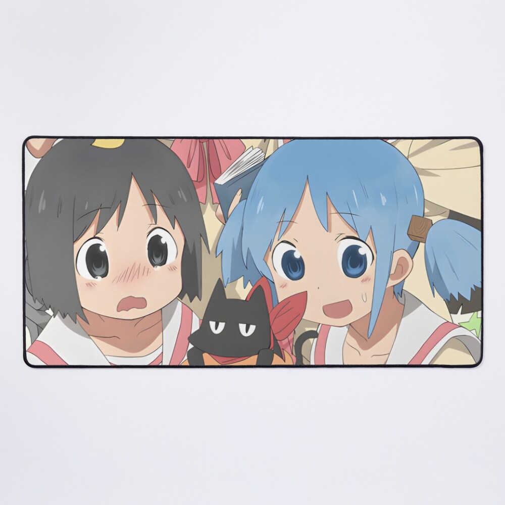 Nichijou Mio And Nano Mouse Pad
