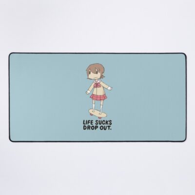Life Sucks Drop Out Mouse Pad