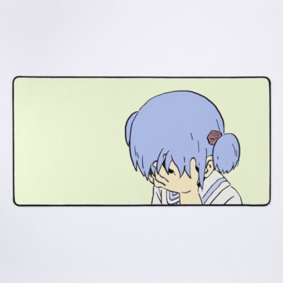 The Facepalm Mio Meme Funny Nichijou Mouse Pad