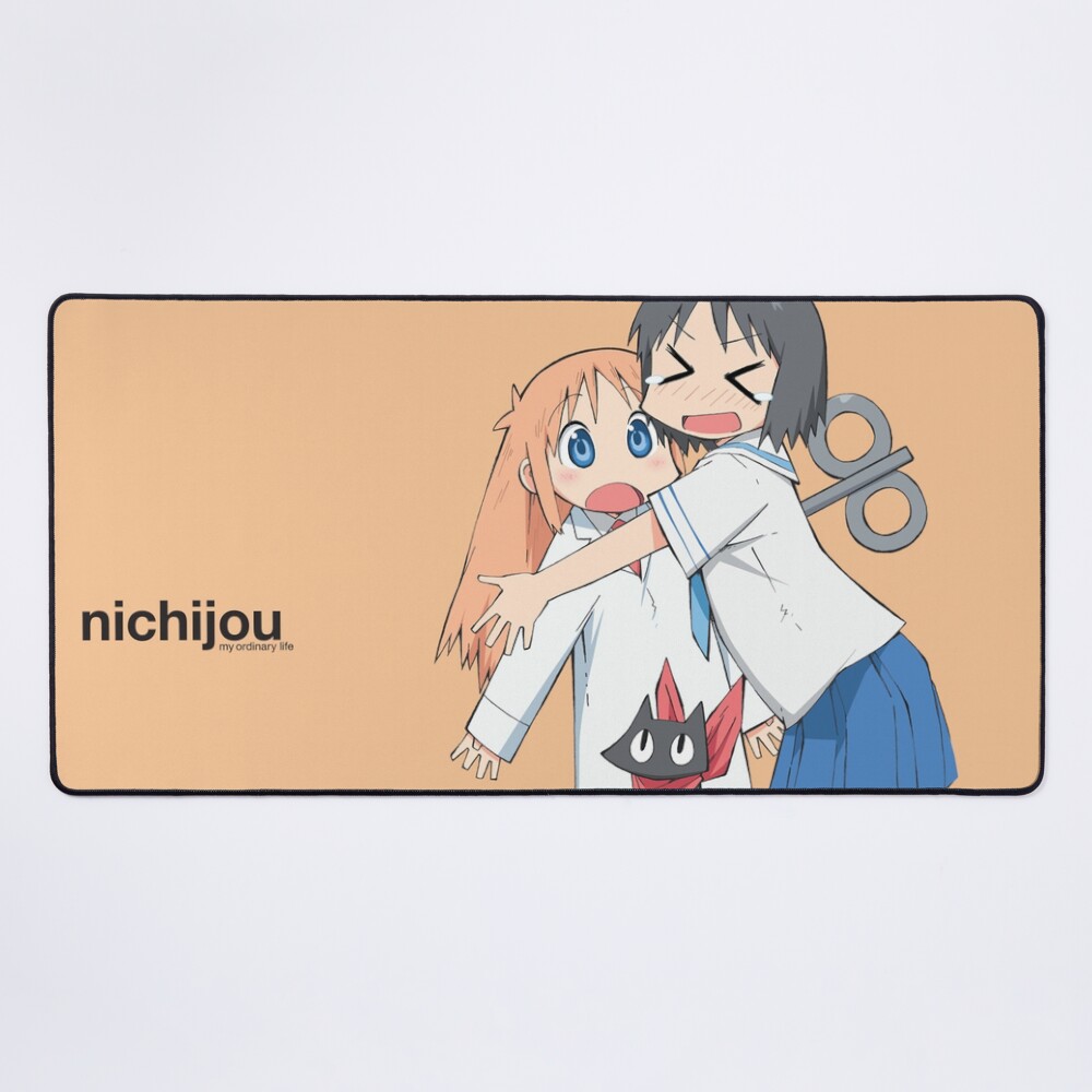 Nichijou Mio Naganohara And Hakase Shinonome Mouse Pad