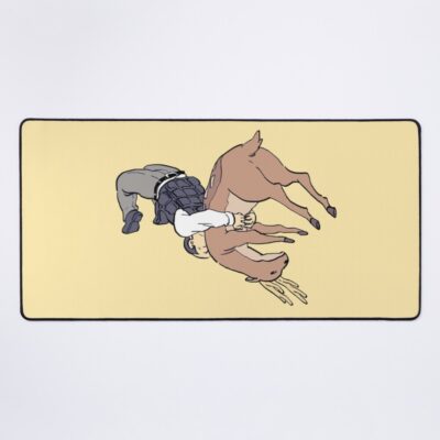 The Principal Vs Deer German Mouse Pad