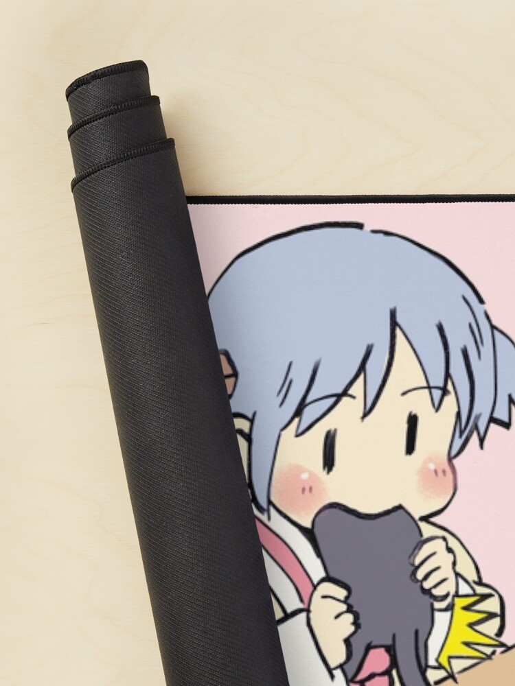 Mio Eating Sakamoto For Lunch Mouse Pad - Image 2