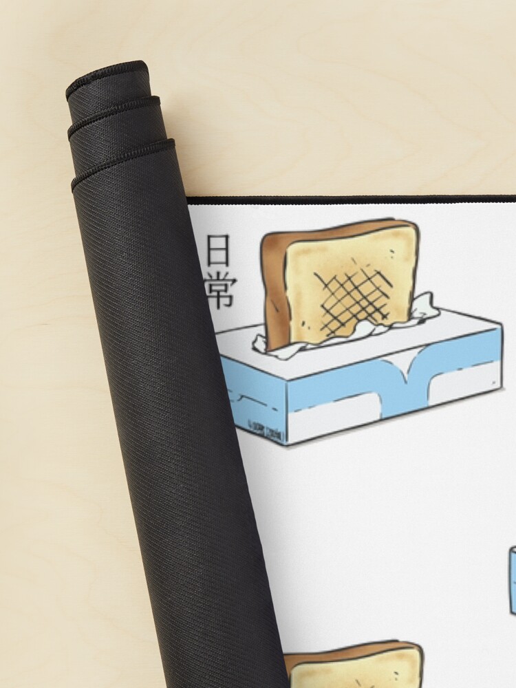 Nichijou Tissue Box Toaster Mouse Pad - Image 2
