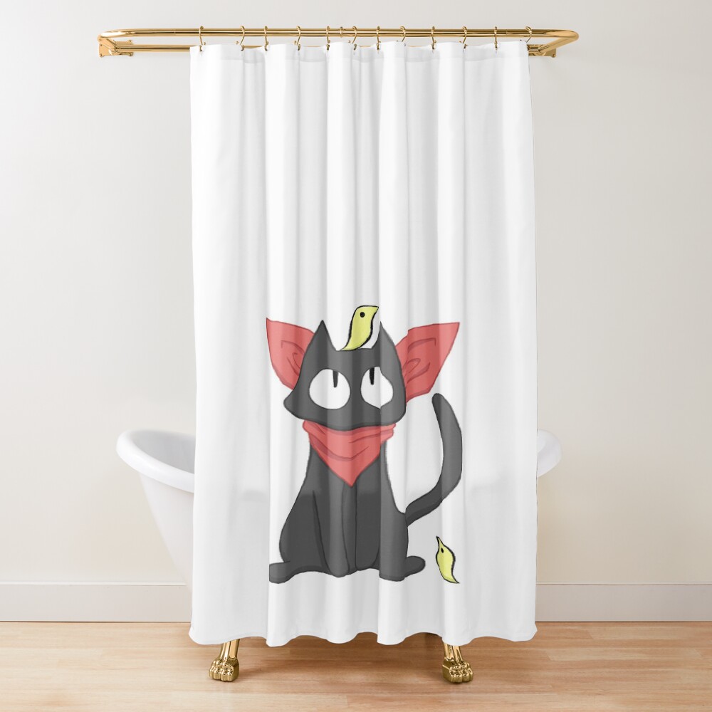 Adorable Sakamoto Nichijou Shower Curtain