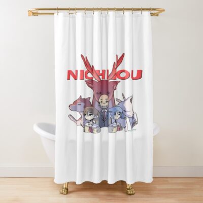 Nichijou Sensei Deer Shower Curtain