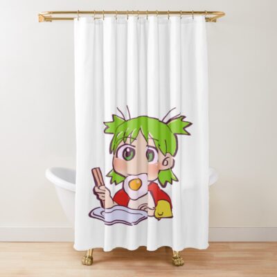 Yotsuba Eating Fried Egg Yotsubato Shower Curtain