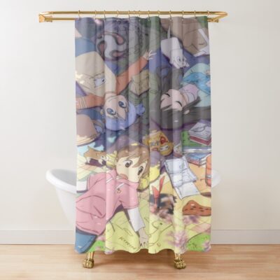 Nichijou Beatiful Friendship Shower Curtain