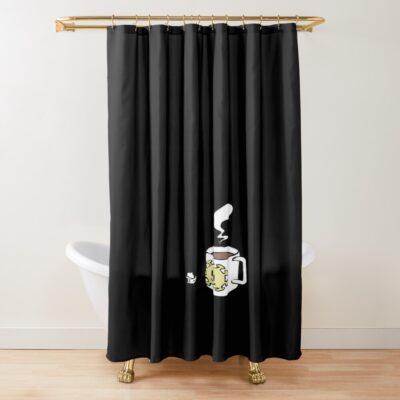 Nichijou Title Updated Shower Curtain