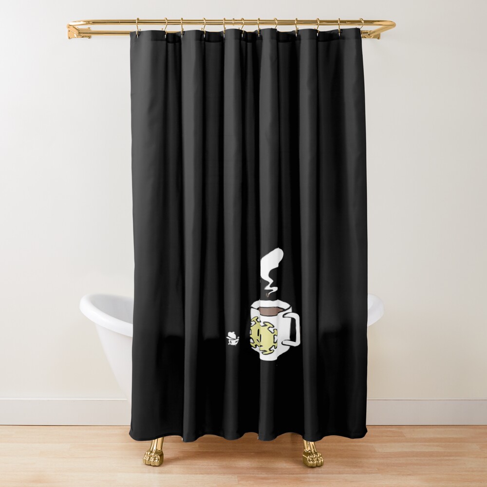 Nichijou Title Updated Shower Curtain