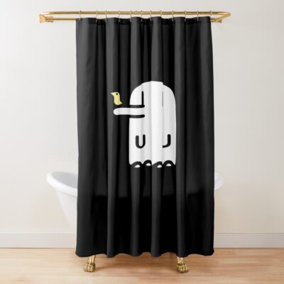 Nichijou Obk Obake Shower Curtain
