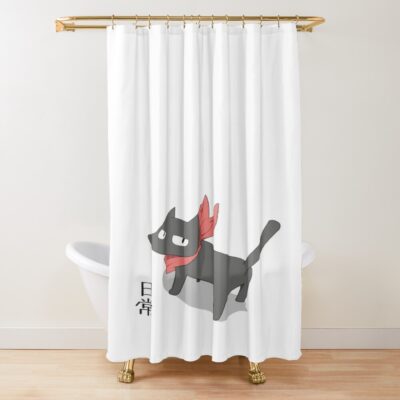 Nichijou Chaotic Sakomoto Shower Curtain