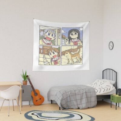 Nichijou Retro Design Tapestry