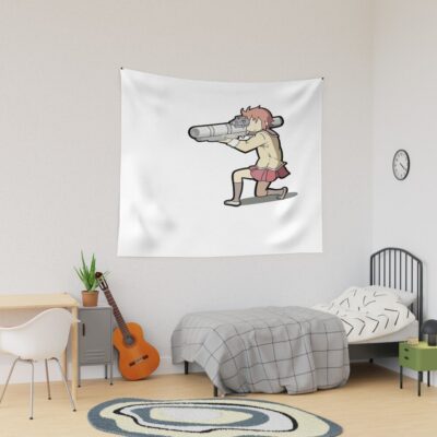 Nichijou Misato Missile Tapestry