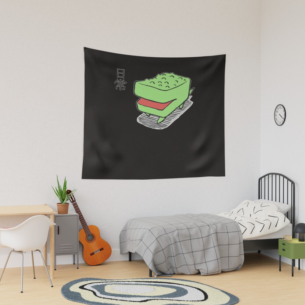 Nichijou Iconic Crocodile Tapestry